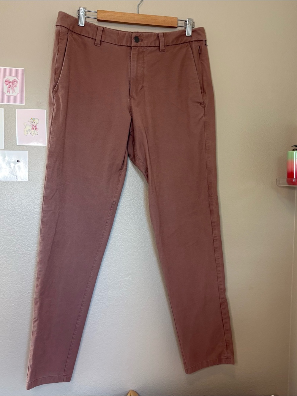 Lululemon men’s unisex chino pants trousers size 34